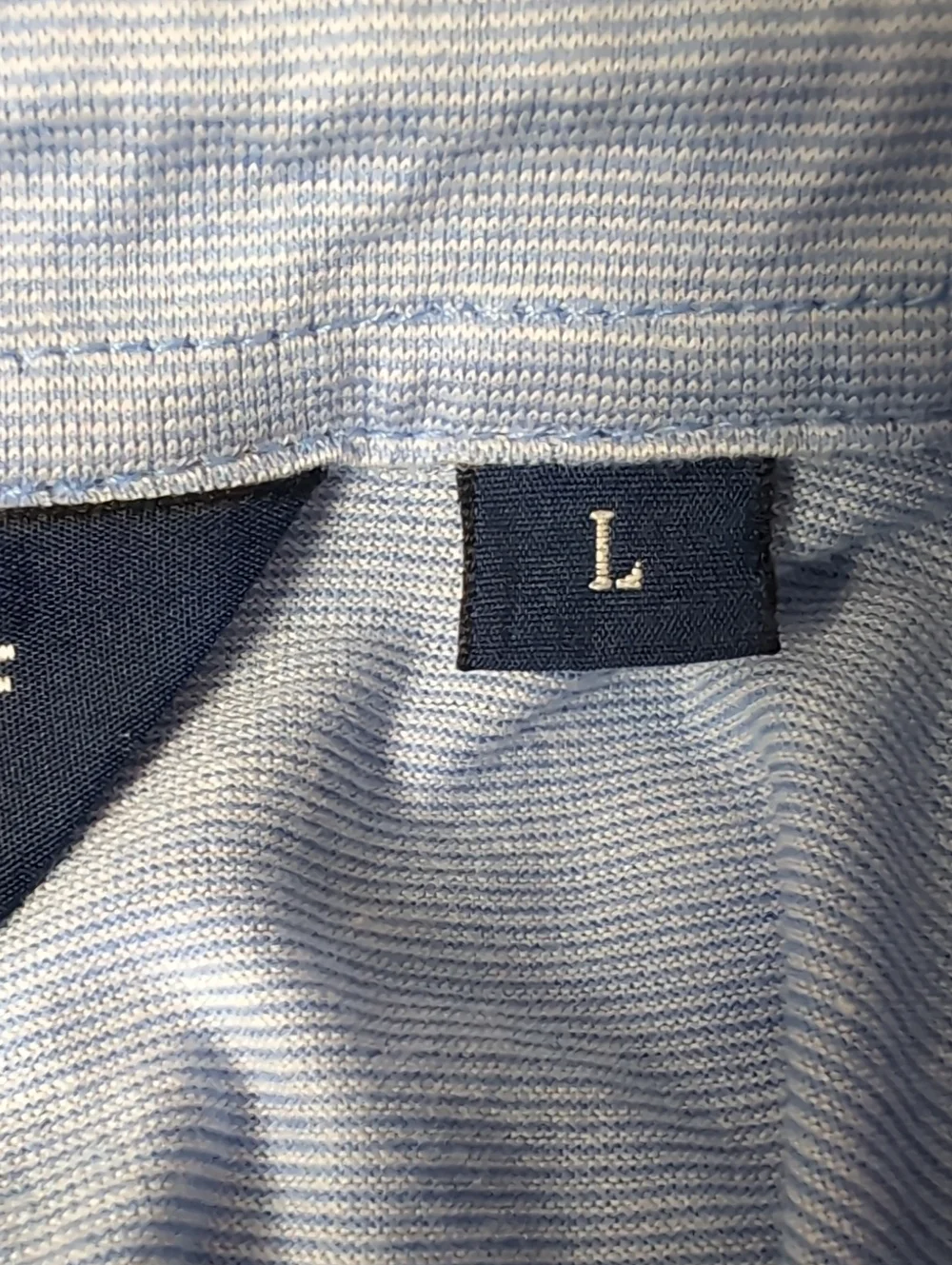 Polo by Ralph Lauren Pale Blue Short-Sleeve Polo Shirt. Size Large